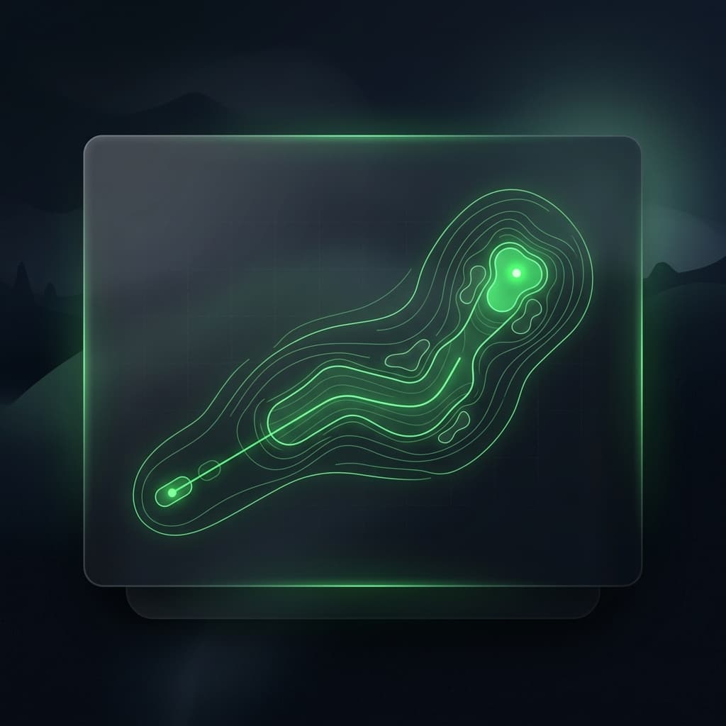 3D Strategy Map Render